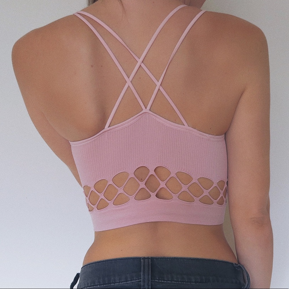 Caged Crop Top - Picture 4 of 4